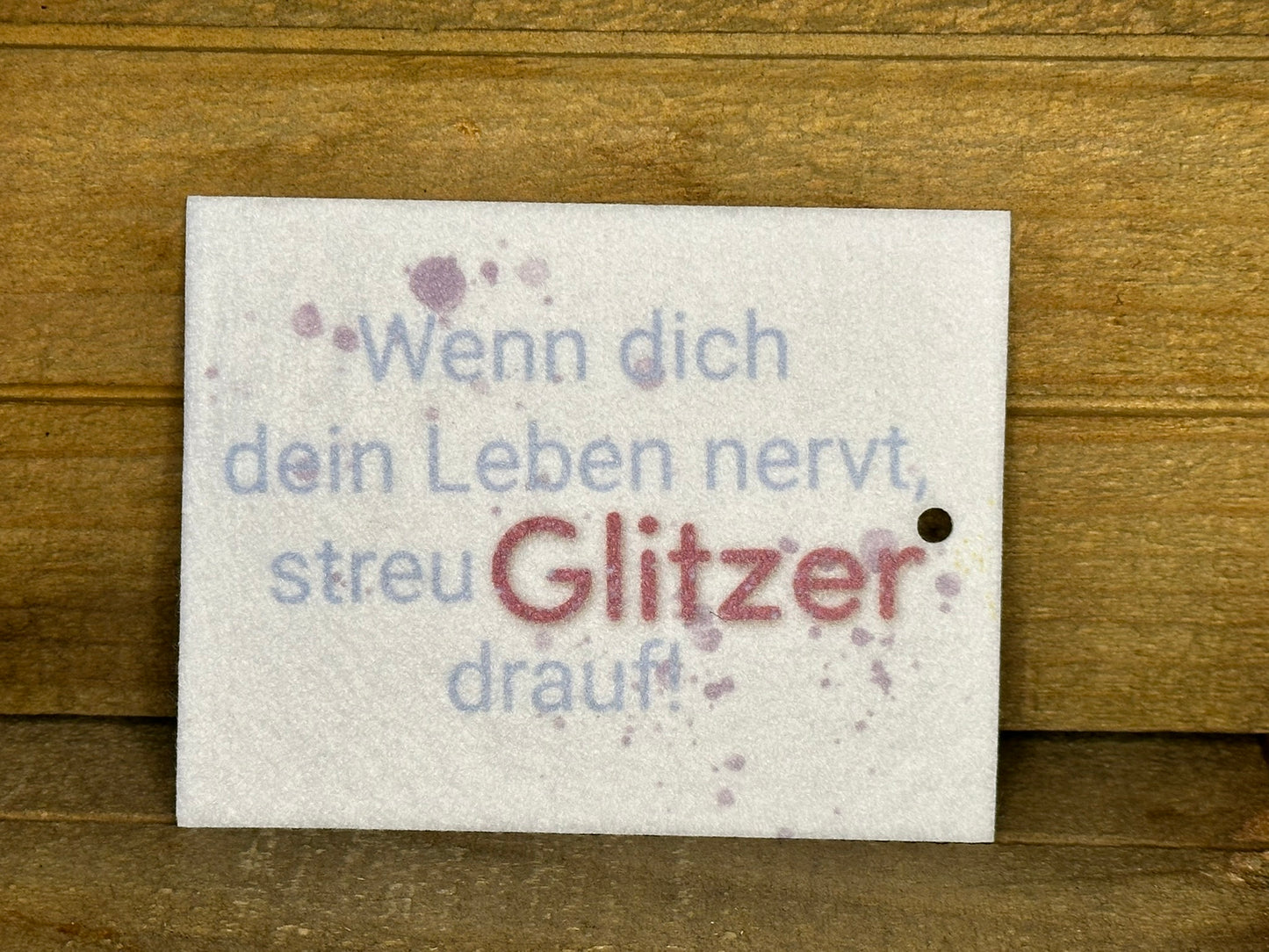 Duftbaum Glitzer