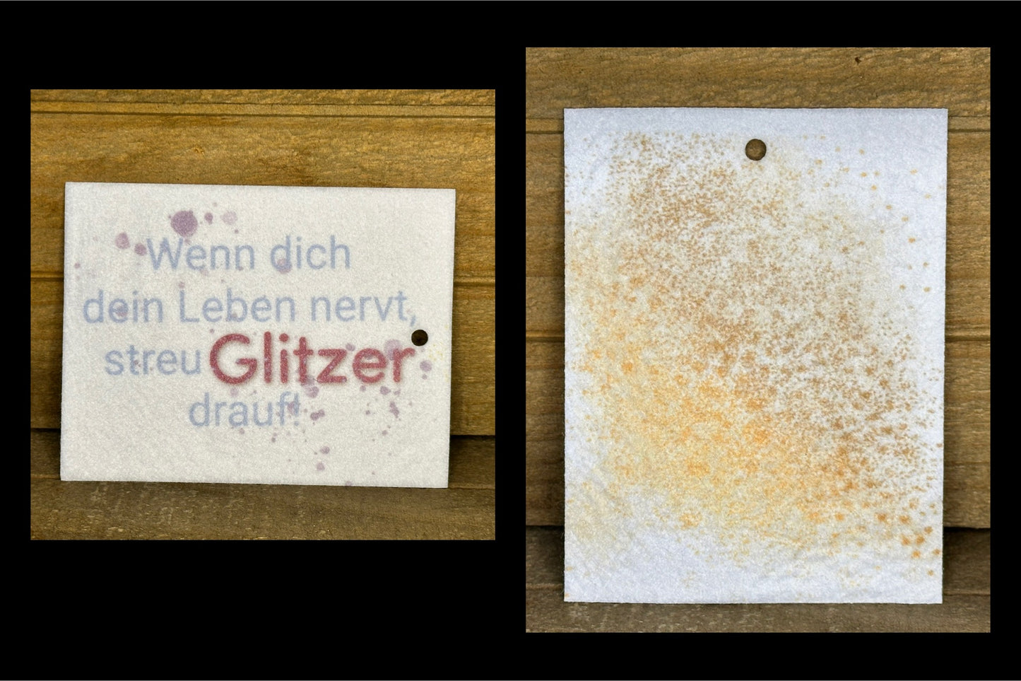 Duftbaum Glitzer