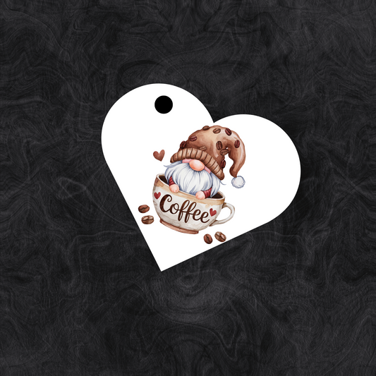 Schlüsselanhänger Herz Coffee-Wichtel